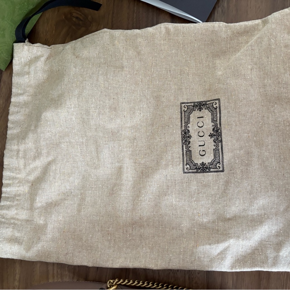 Gucci Maramont Shoulder Bag with Gold Accents - Picture 10 of 13